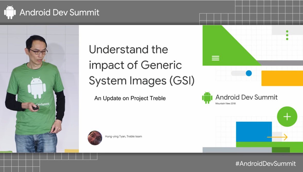 TechEventOnline's tweet image. Great talk on &apos;Understand the impact of Generic System Images&apos; from Hung-ying Tyan at #androiddevsummit18 bit.ly/2PYMhY5 #Android #images #GSI #developers