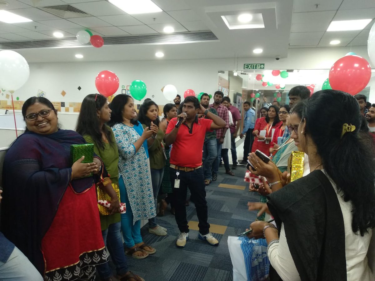 Altimetrik's tweet image. Oh what fun it is to come, together in the Christmas way!!🥳🎅🤶🎄
#christmasbash #festivities #workplacefun