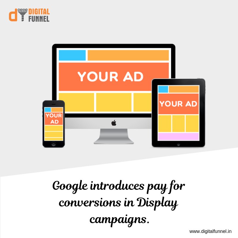 df_global's tweet photo. Great news for Google ads users!
Google is introducing pay for conversions update. Pay only when there is a conversion to your website
#GoogleAds #GoogleDisplayAds #NewUpdateOnGoogle #Google #SEM #DigitalMarketing #DigitalFunnelGlobal https://t.co/k43jmg4fl2