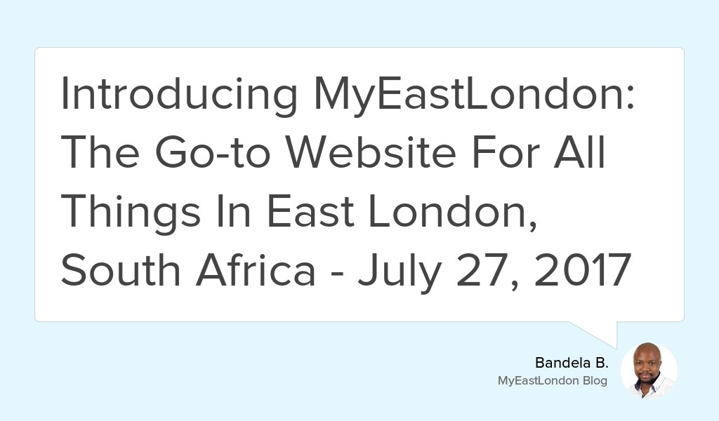 8  Most Useful MyEastLondon Features You Should Know. goo.gl/jFVQUp #London #SouthAfrica #East #Africa #trading #Using