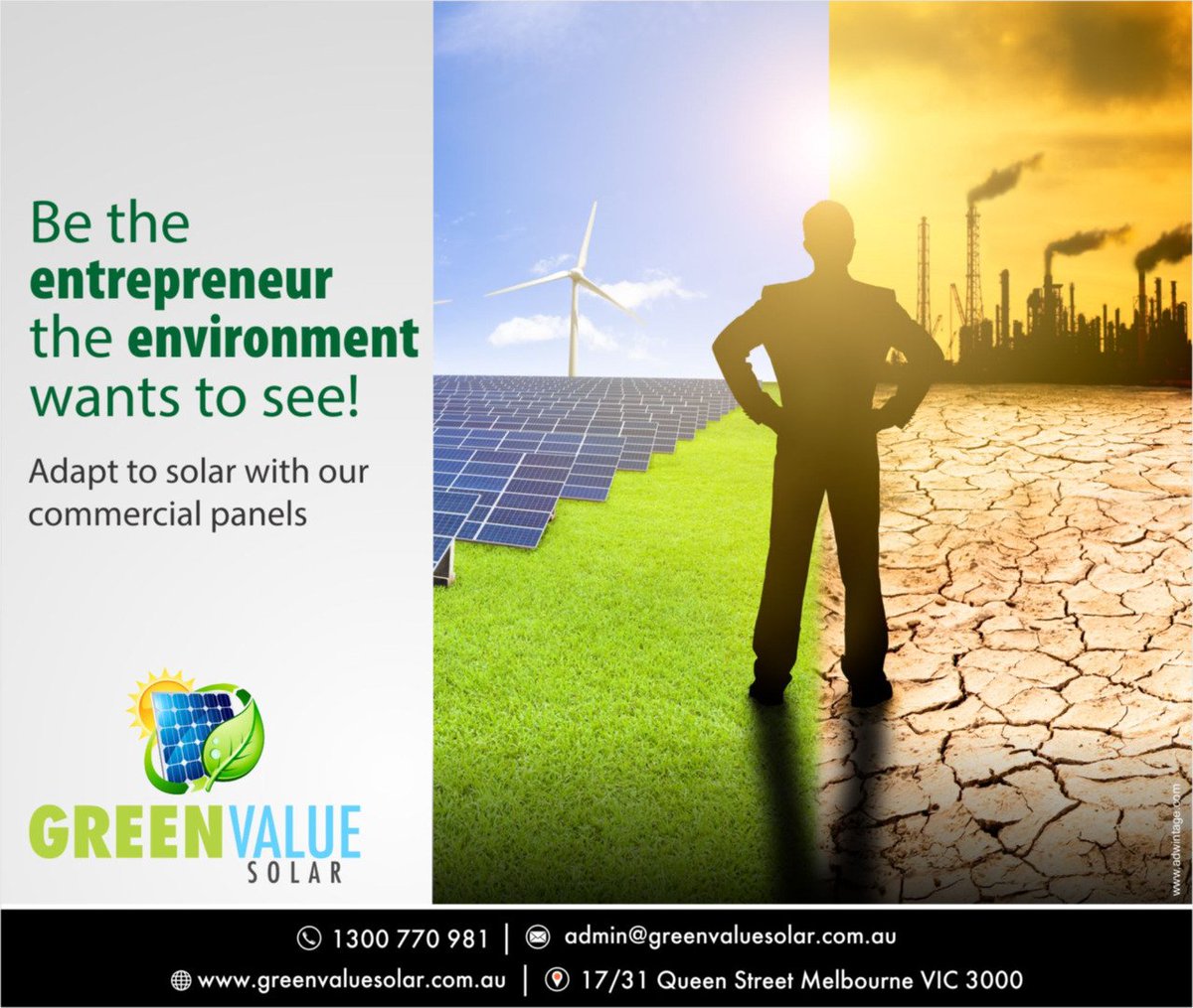 greenvaluesolar's tweet image. Be the change the environment needs, Be the first to switch to solar, Commit to Green Value Solar.

Visit us for more details @ bit.ly/2zvXUB6

#SolarEnergy #GreenFuture #SolarPanels #GreenValueSolar