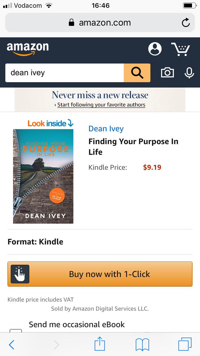 Now available for digital download on Amazon.
#FindingYourPurposeInLife