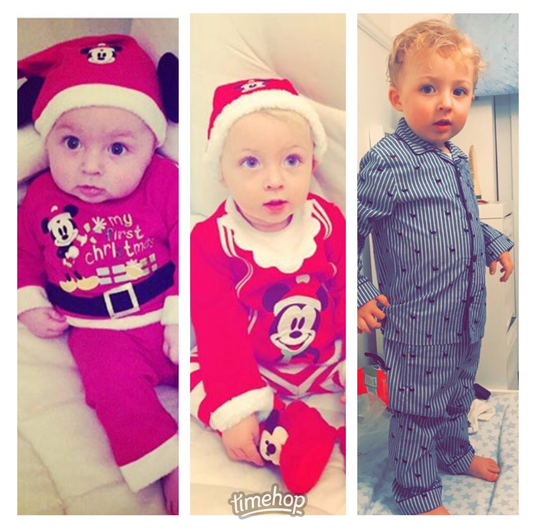 Christmas Eve 😆 looking forward to another set of pjs with both of the boys this year 👶🏼👦🏼
