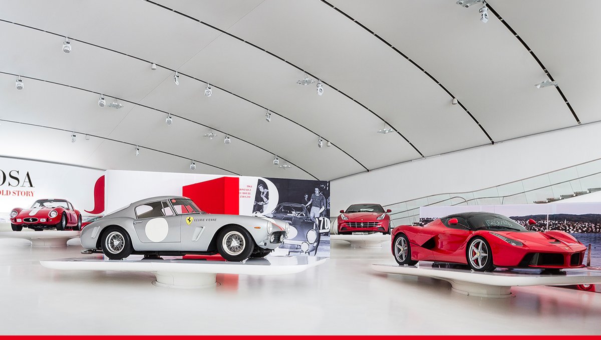 Classic models and captivating stories await at the “Il Rosso e il Rosa” exhibit at the @MCEnzoFerrari. Discover the women who are a part of the #Ferrari legacy. bit.ly/Museo_EnzoFerr…