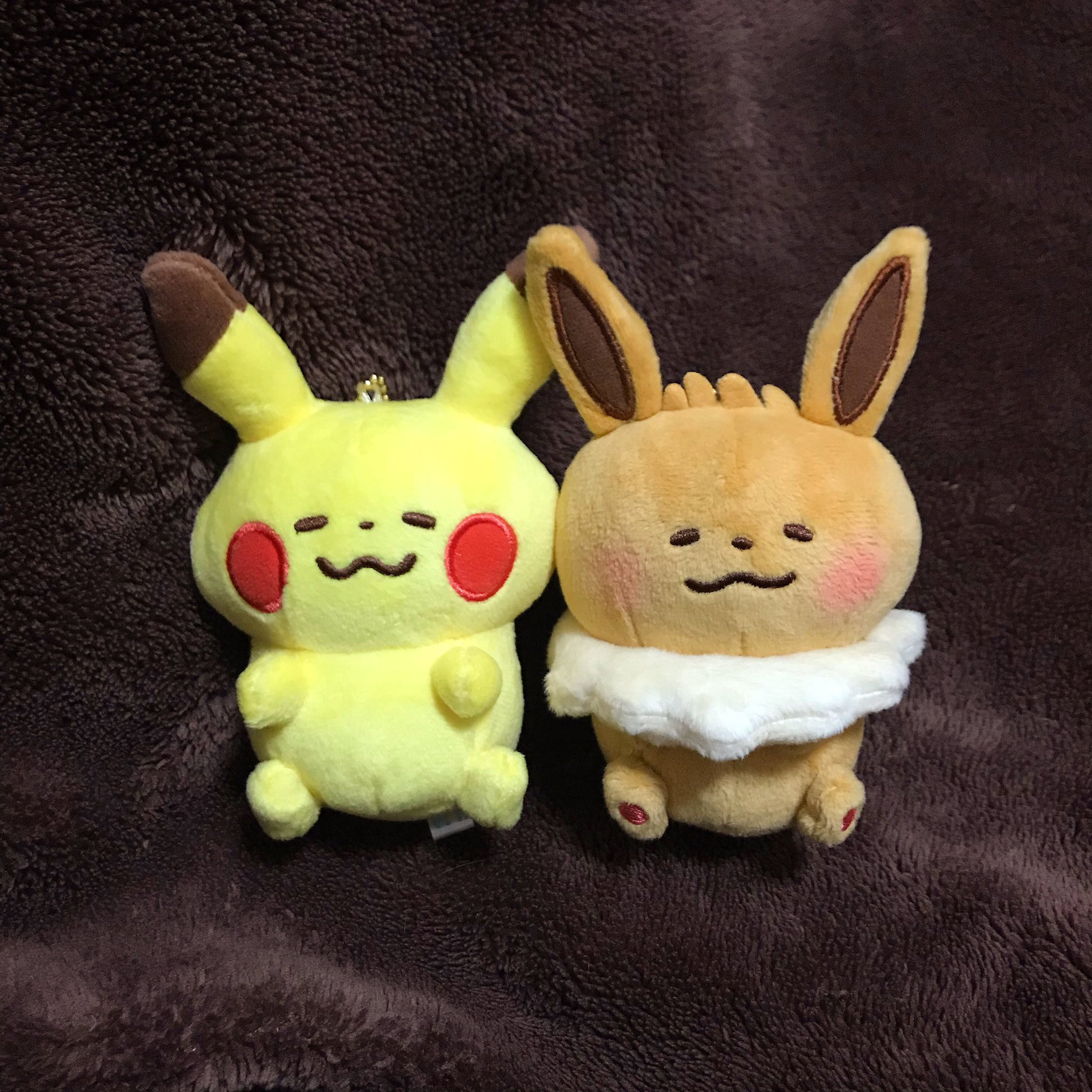 イーブイ ピカチュウ カナヘイ ぬいぐるみ ゆるっと ポケモン