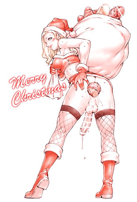 メリクリ。今宵はしーめーるサンタお姉さんがエログッズを届けてくれるよ。袋のみならずお尻にも沢山グッズを詰め込んでいるよ。 