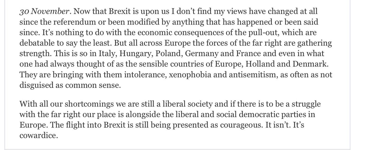 From Alan Bennett’s diary -