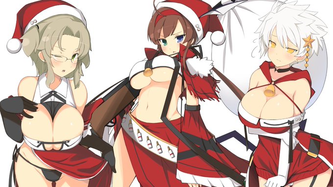 #閃乱カグラ
#忌夢
#両備
#雅緋
肌色多めサンターズ(‾▽‾)
おっぱいなクリスマスになりそうだぜ( ゜∀゜)彡 