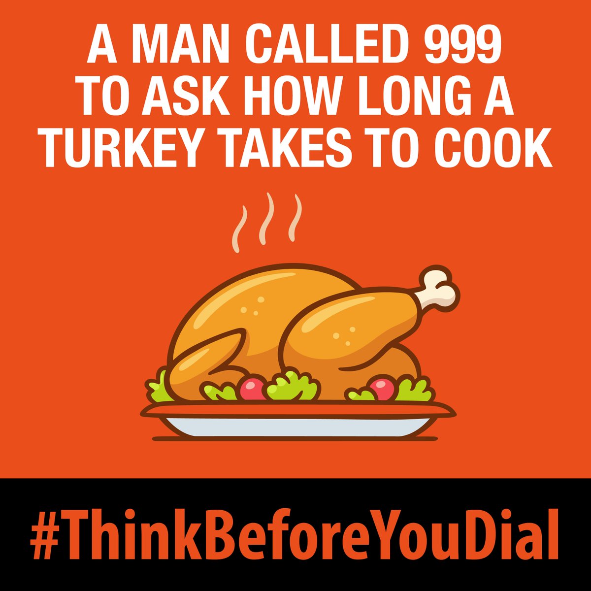 Someone really did call us about this...🙄 

Christmas is always an extremely busy time for us. Please only call 999 in an emergency. 

#ThinkBeforeYouDial #ChristmasDay