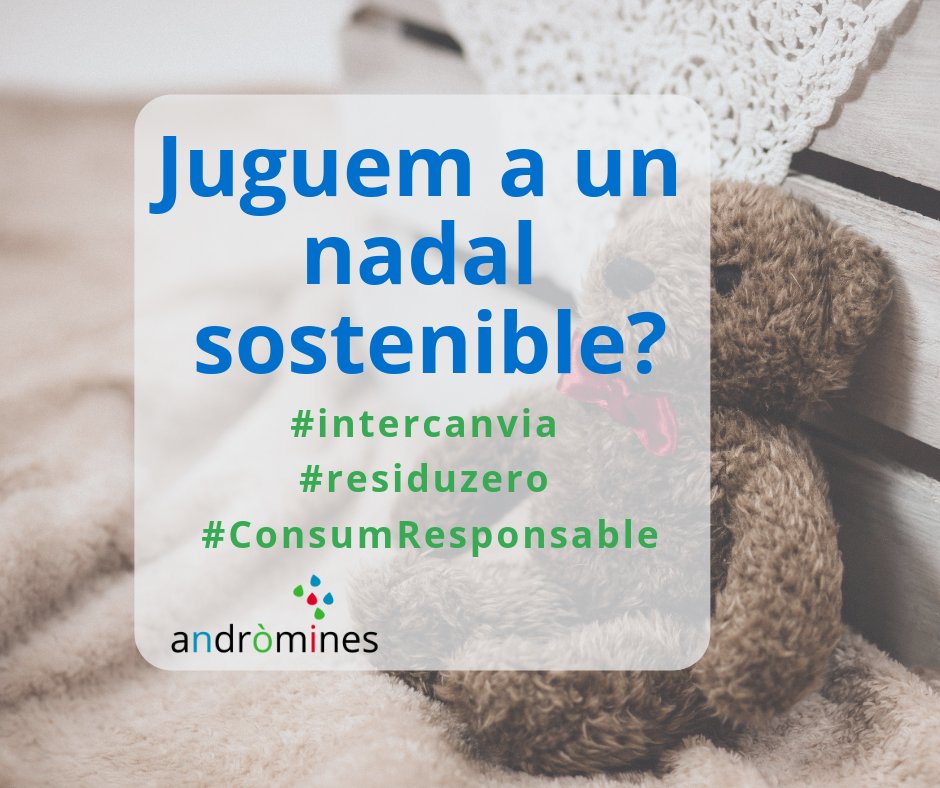 Andromines's tweet photo. Per Nadal, busca els Mercats d’Intercanvi de joguines per els més petits i xq no fer intercanvis entre els seus amics/gues?
#intercanvia, #recicla, #reutilitza  #residuzero #consumresponsable #ecomomiacircular #residuzero #MalbaratamentZero #perfectfood https://t.co/2LaPOc36s7