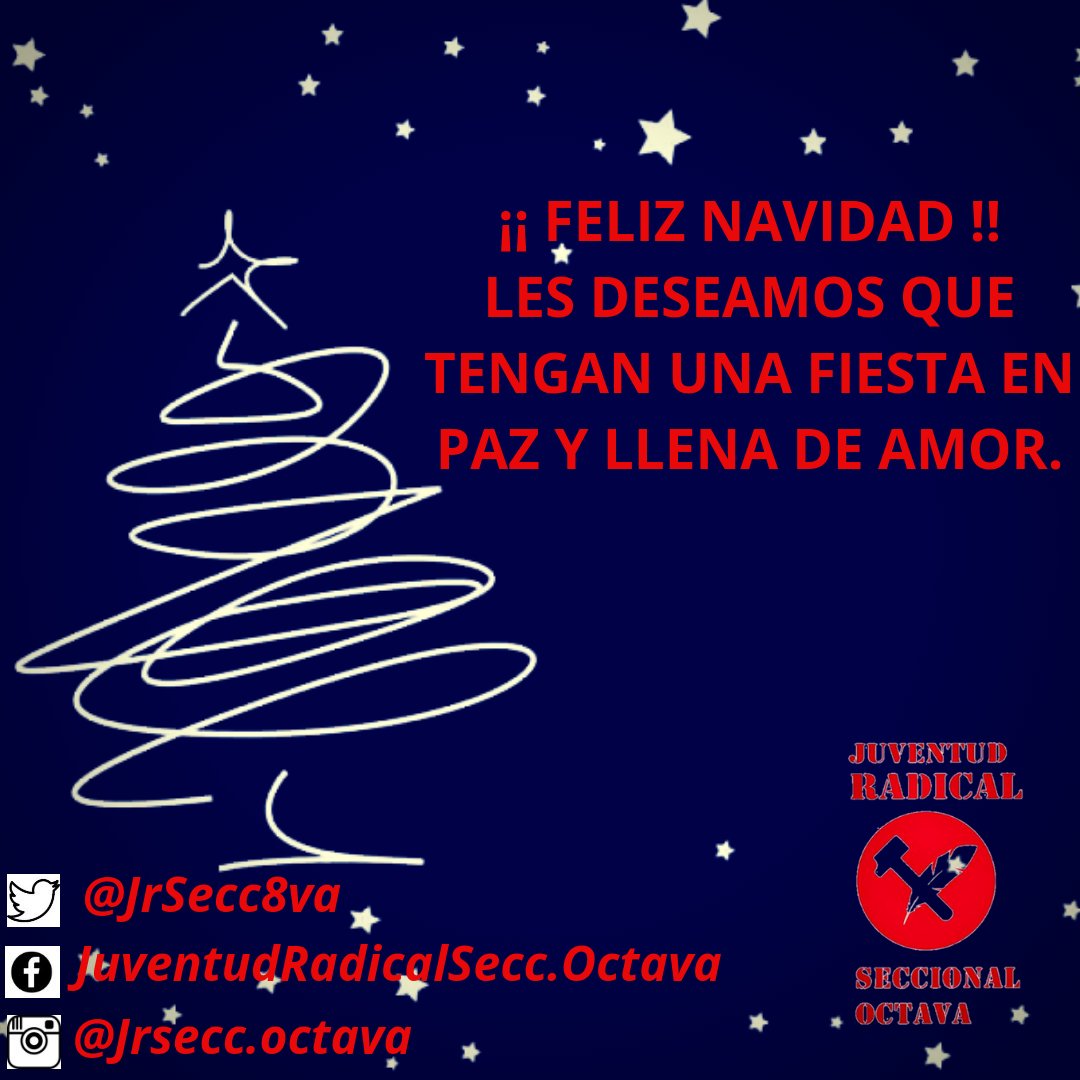 Que tengan una hermosa noche buena y navidad junto a sus familias.
#NocheBuena
#Navidad
#FelicesFiestas