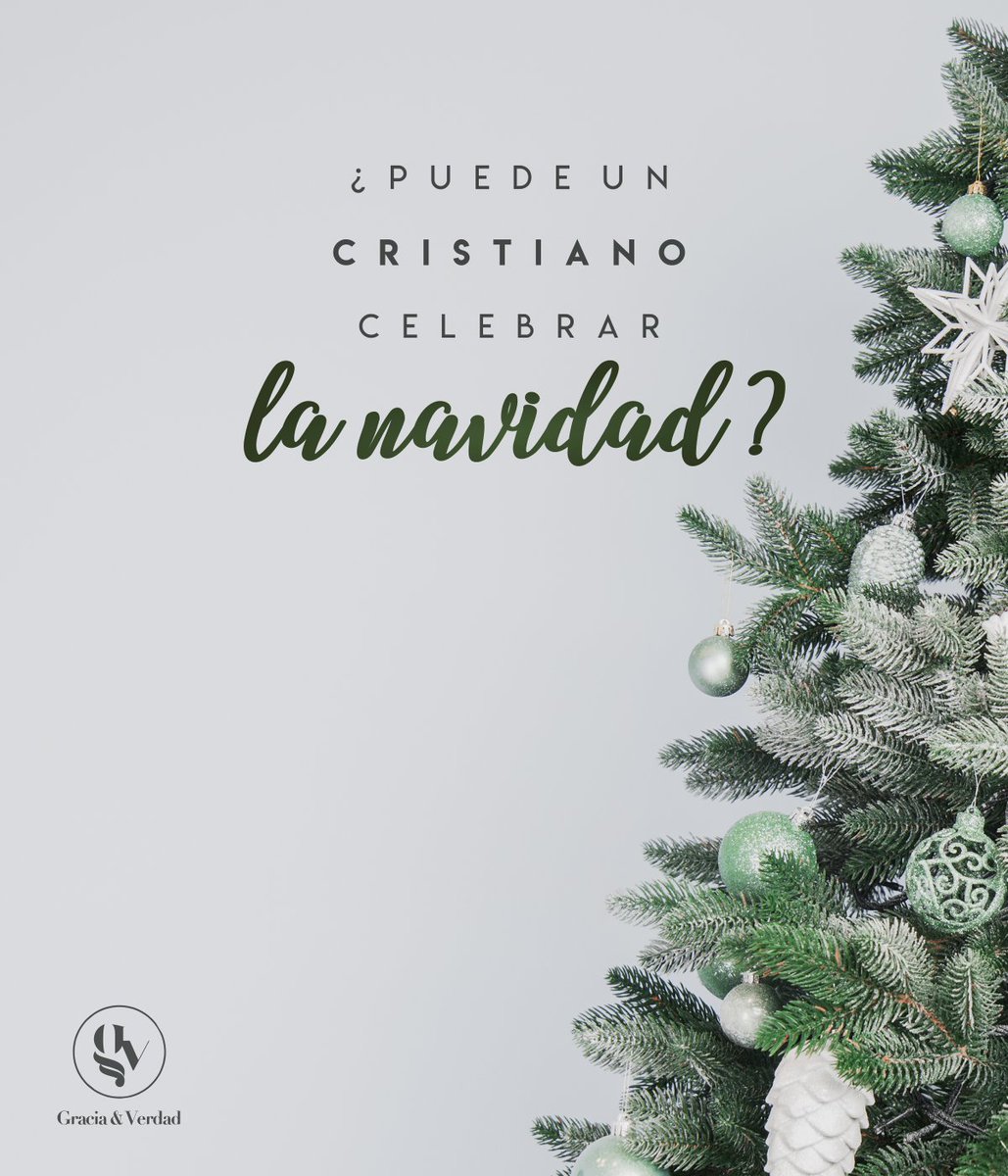 GraciayVerdadPy's tweet photo. Aunque la biblia no hable de manera explícita sobre la “Navidad”, de igual modo nos ofrece una orientación bastante clara en cuanto a este tema.
Leé el artículo completo aquí: https://t.co/HkMGcWB5zM
#GraciayVerdadPy #Navidad
#NavidadCristiana https://t.co/tLbwtZsawD