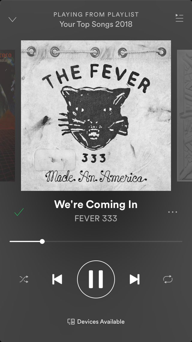 Callumore's tweet image. If you listen to ‘We’re Coming in’ by @fever333 on New Year’s Eve at 23:59:37 then you will hear @mrjasonaalon say “we’re coming in motherfucker” at exactly midnight. Start your new year off right!