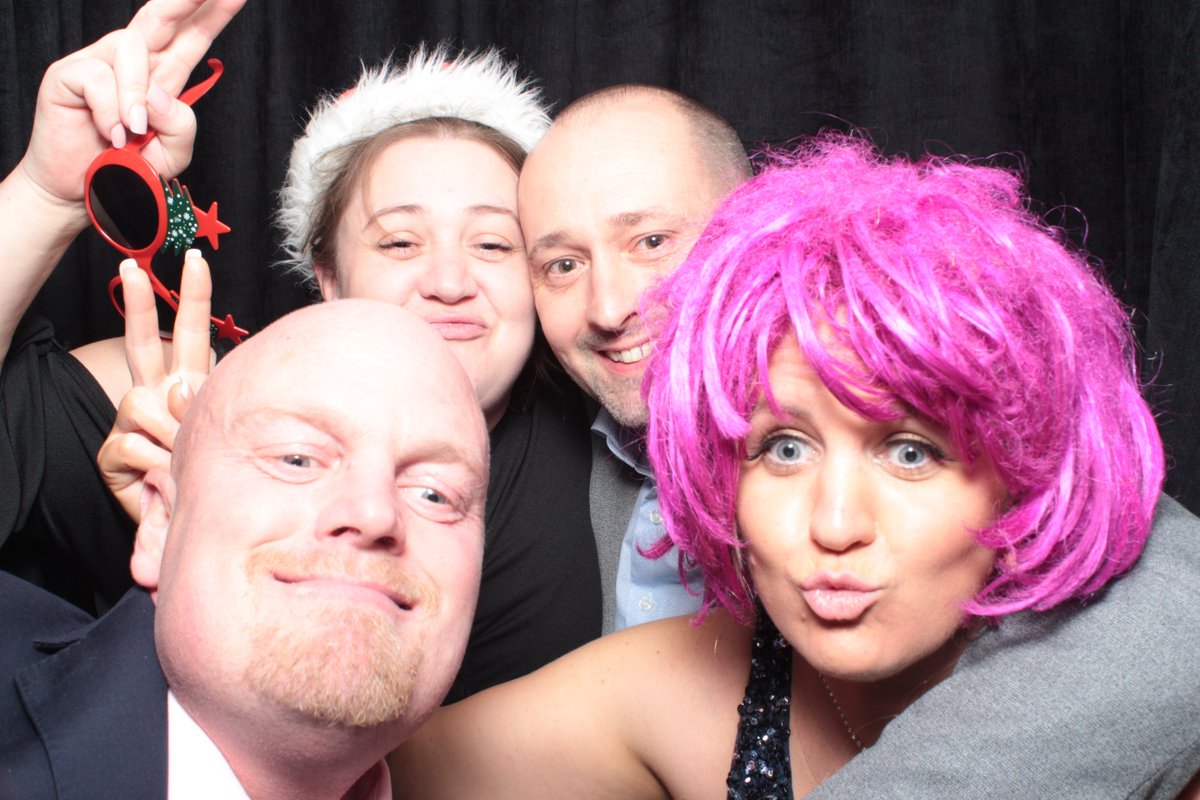 The #photobooth #photobooths gallery from Rachel and Mark's #xmaswedding <a href="/ElstreeStudios/">Elstree Studios</a> is now on flashboxuk.com   #enjoylife
