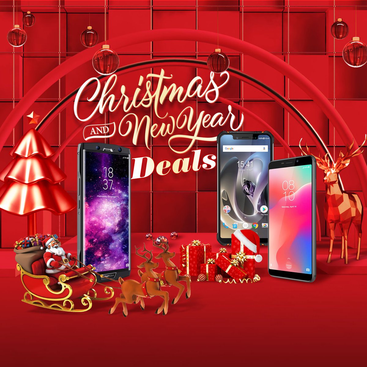 homtom2015's tweet image. 🥰Happy Christmas Eve and Happy New year🥰
😎HOMTOM Super Christmas New Year deals,HOMTOM S99 6200mAh 4GB RAM From 120$, HOMTOM S17 from 69.99$ 
HOMTOM Official Store 👉 bit.ly/2V8zHcB
HOMTOM online Store 👉 bit.ly/2rSZ312
#HOMTOM #ZOJI #Smaertphone #Christmas