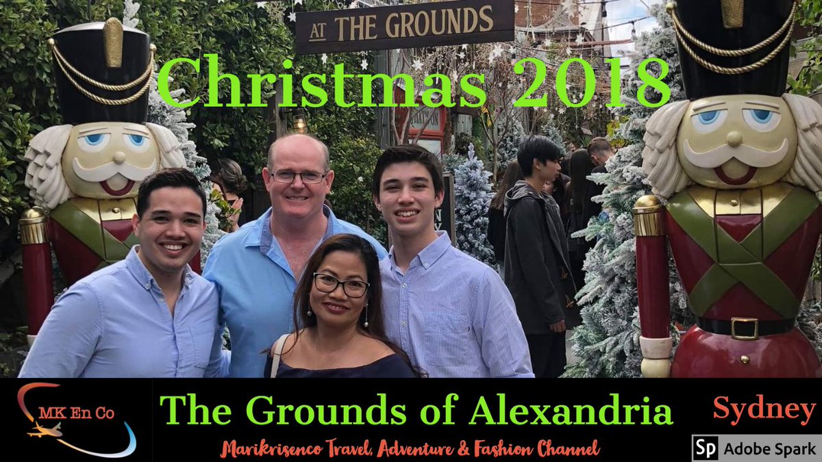 CoMarikris's tweet photo. Check out our Christmas youtube vlog at the Grounds of Alexandria, a restaurant/ coffee shop and garden complex in Sydney. #Groundsofalexandria #Thegroundsofalexandria #Thegrounds #sydneycoffee #thingstodosydney #ChristmasEve #Christmassydney #Christmas2018 #christmasdecorations https://t.co/QYt57M3Yw5