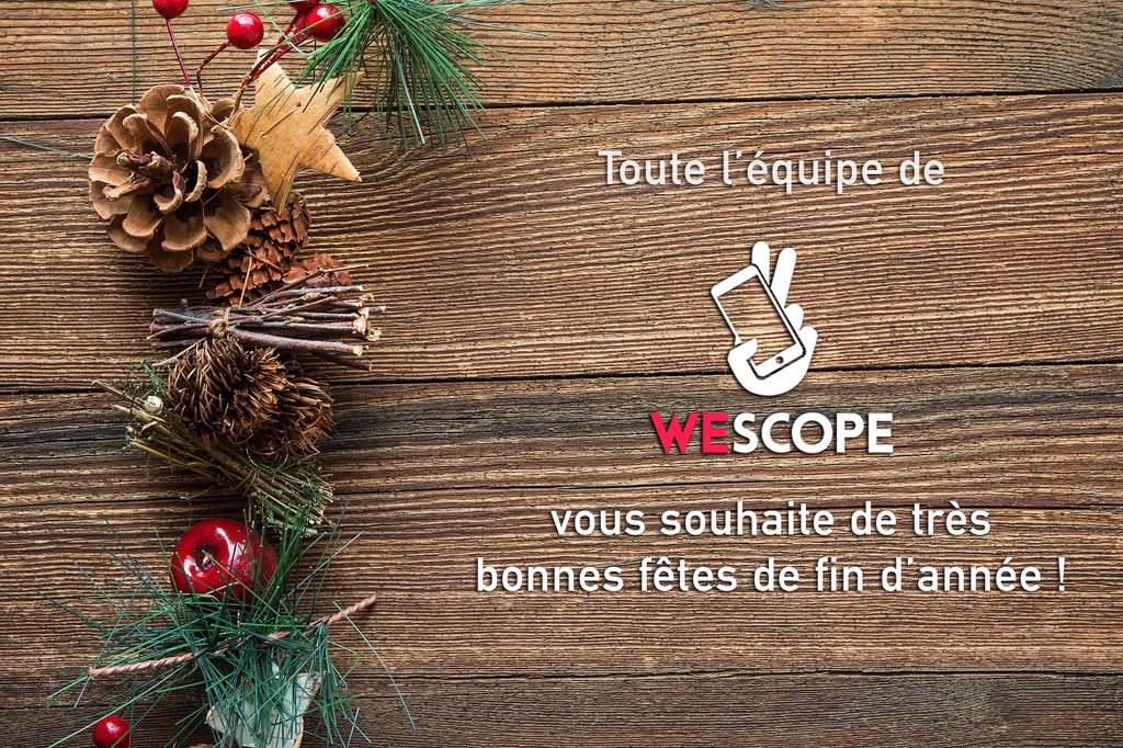 wescopetv's tweet photo. Toute l'équipe de #WescopeTV vous souhaite d'excellentes fêtes de fin d'année !☃️✨ Retrouvez très prochainement vos animateurs préférés pour de nouvelles aventures ! 🎄 #JoyeuxNoel https://t.co/i09FVhZdjW