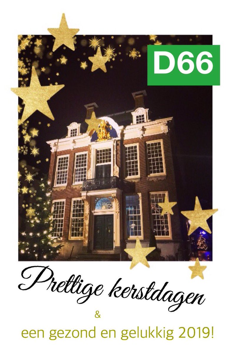 D66Harlingen's tweet photo. @D66Harlingen wenst je prettige kerstdagen en een gelukkig en gezond 2019! #Harlingen #d66 https://t.co/sx4vuiB6aM