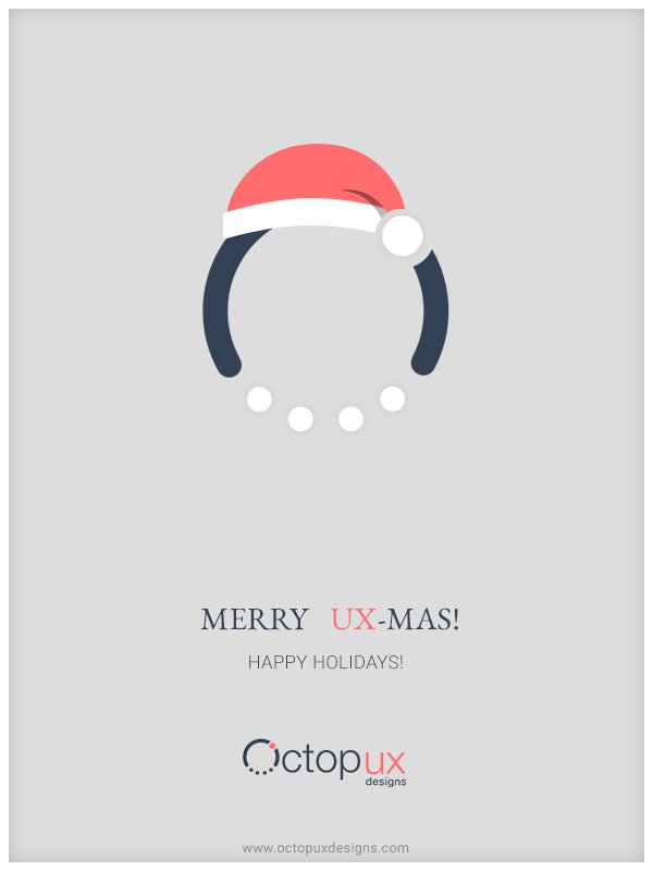 Merry uXmas #designthinking #octopuxdesigns #userexperience #ux #uxdesign #uidesign #userinterface #research #innovations #Creative #MerryChristmas #MerryXmas #startups #HCI @ked013 @uxmag @UXBooth @UXIndia #usability #uxdrinkinggame #StartupIndia #userstory