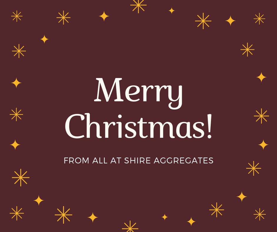 shireaggregate1's tweet photo. Merry Christmas from all at Shire Aggregates https://t.co/dBOpBUy5ro