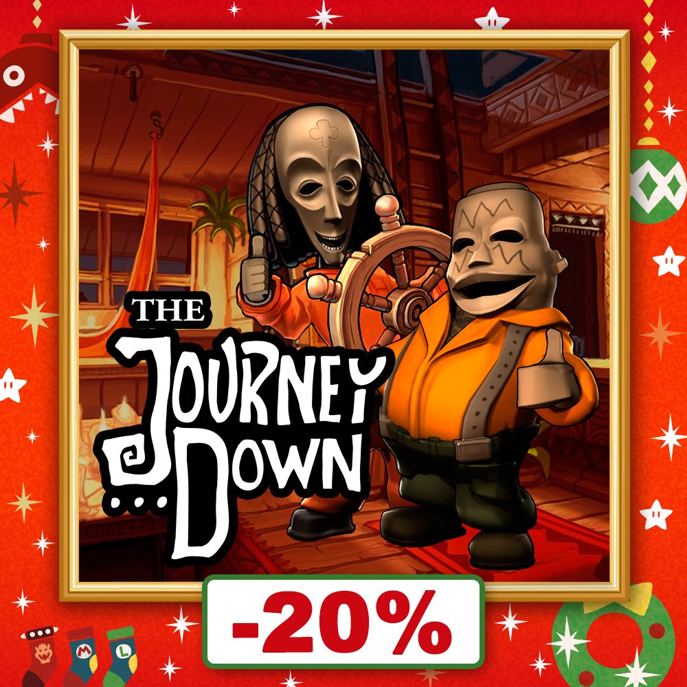 Looking for a new game for the holidays? <a href="/SuperMeatBoy/">Team Meat</a> <a href="/hammerwatchgame/">Hammerwatch</a> &amp; #TheJourneyDown are part of <a href="/NintendoEurope/">Nintendo of Europe</a> 's Festive Offers Sale! Merry Xmas!
#NintendoSwitch <a href="/RealCrackshell/">Crackshell</a> <a href="/Skygoblingames/">SKYGOBLIN</a>