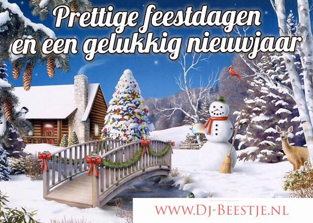 Namens Dj-Beestje.nl fijne dagen