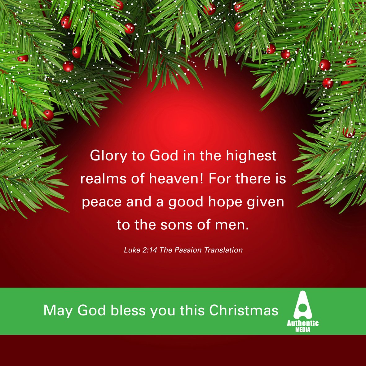 Authentic Media On Twitter May God Bless You This Christmas