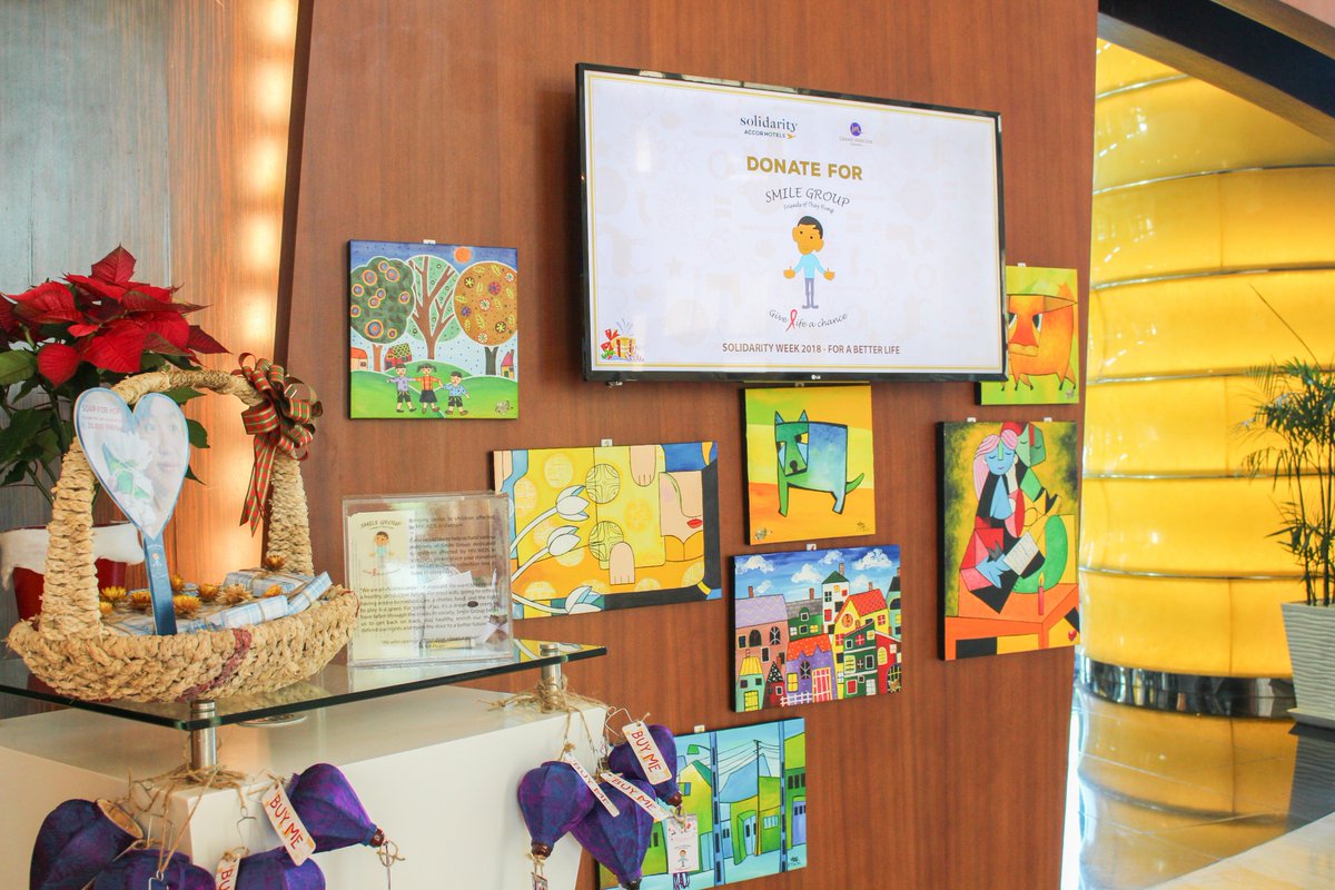 The holiday season is a time to share love and support not only with loved ones, but with those less fortunate. That’s why Grand Mercure Danang participated in the Solidarity Week by AccorHotels to help Smile Group, a local NGO that takes care of children aected by HIV/aids. https://t.co/qxdDeI72kB