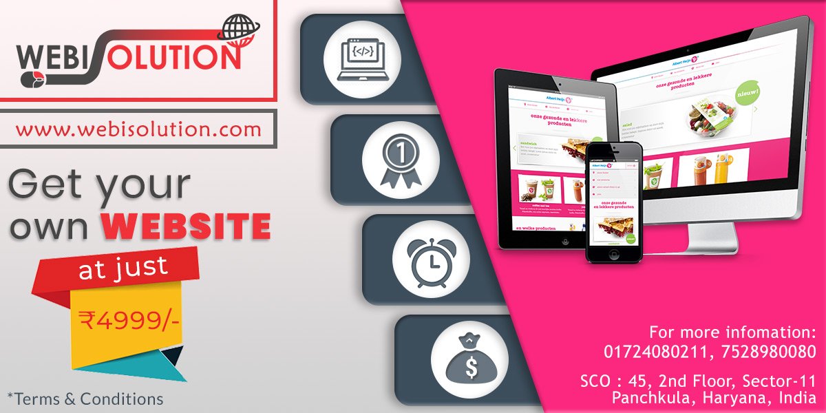 v_webisolution's tweet image. Share your requirement & it deliver in 24 hours
Hire. #professionalwebdeveloper,Hire team
#webisolution
For more details:-
contact us:- 01724080211, 7528980080 or
visit our website:- webisolution.com/website-develo…