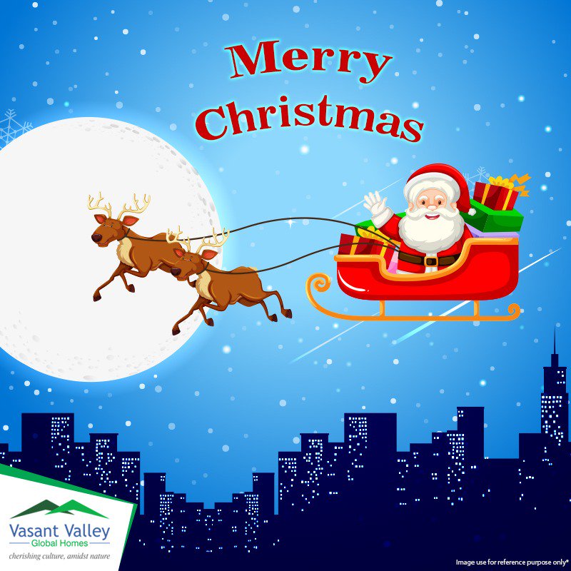 vasantvalley31's tweet photo. We wish you a Merry Christmas! Let Santa Claus fulfill wishes of your life as you move ahead towards prosperity.

#VasantValley #MerryChristmas #MerryChristmas2018 #Christmas #Christmas2018 https://t.co/GAS20wMZwG