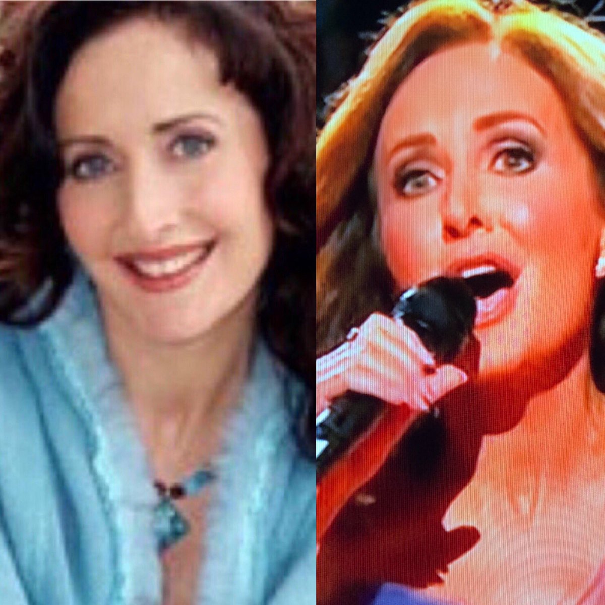 MJ20's tweet image. Marina Prior / Marina After #CarolsByCandlelight #ChristmasEve