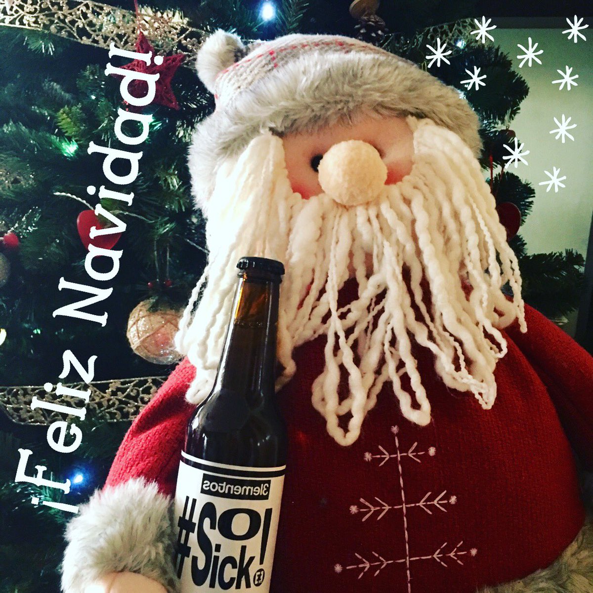 Papá Noel lo tiene claro... esta noche se brinda con #SoSick! #feliznavidad #berrychristmas