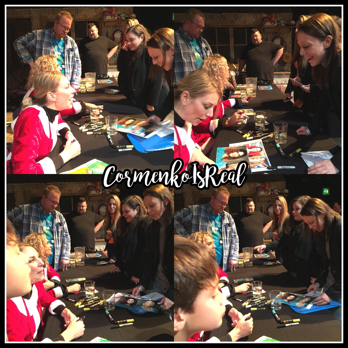 CormenkoIsReal_'s tweet photo. Kate was simply amazing.. So kind and sweet.. And those eyes ๐
I'm so glad she recognized me, it was really unexpected โค๏ธ#daniellecormack #beasmith #queenbea #katejenkinson #katejenko #allienovak #CORMENKO #danko #ballie #wentworth #wentworthprison #screenstarevents #London https://t.co/Vp3mkwvO6t
