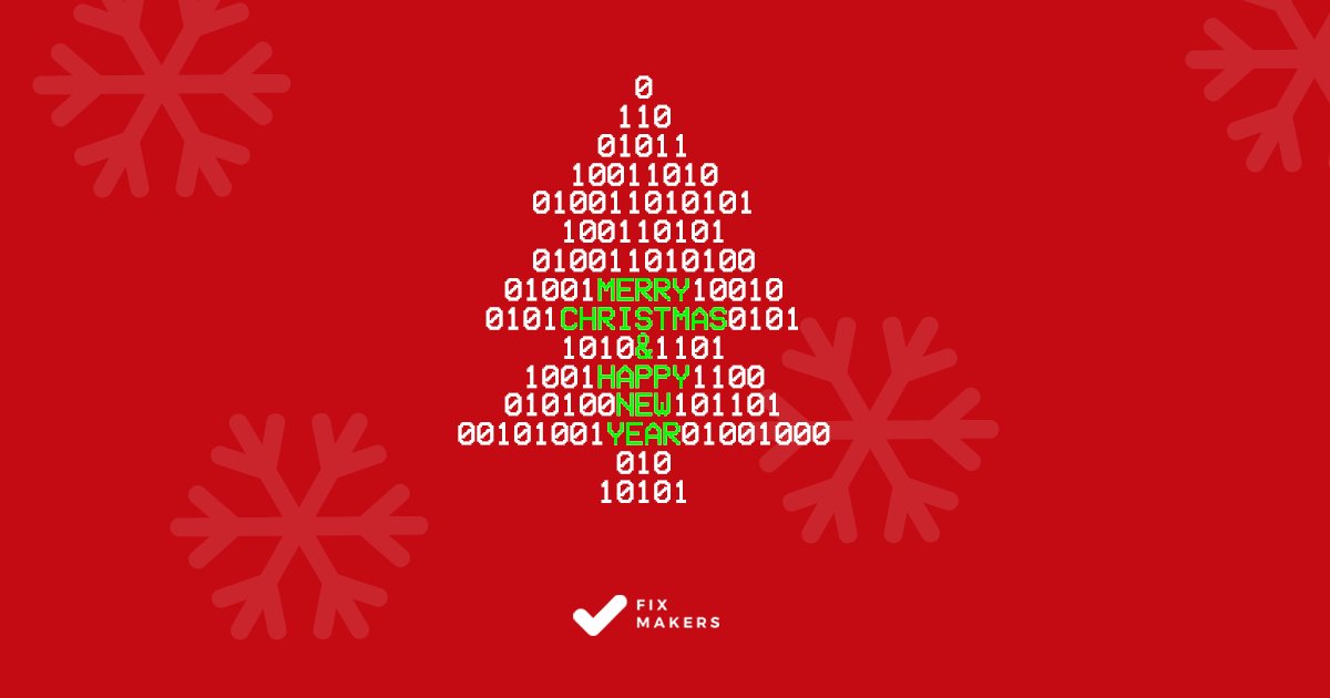 fixmakerscom's tweet image. ✅ Wishing everyone all the best for the #Christmas &amp;amp; an amazing 2019!!!
