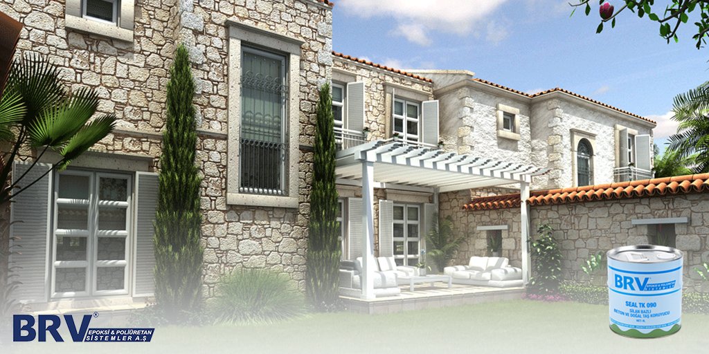UV ışınlarına dayanıklı, kolay uygulanabilir Silan Bazlı Doğal Taş Koruyucu. 
Ürünümüzü incelemek için; brv.com.tr/seal-tk-090-do
#brvepoksi