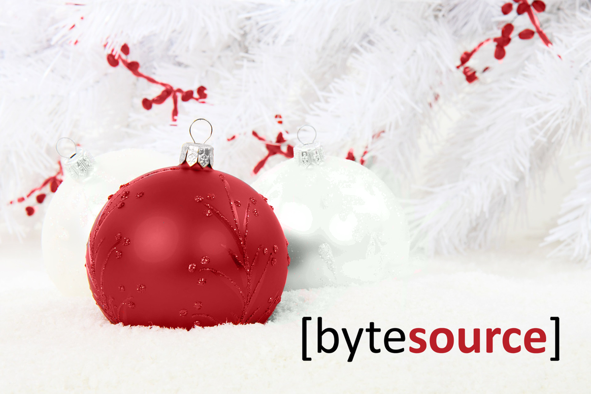 ByteSourceNet's tweet photo. Es weihnachtet sehr! Das gesamte #TeamByteSource wünscht ein frohes Fest und besinnliche Feiertage!
.
#Holidays #MerryChristmas #Xmas #Christmas #TisTheSeason #HappyHolidays #ByteSource https://t.co/TJqIdL2EZJ