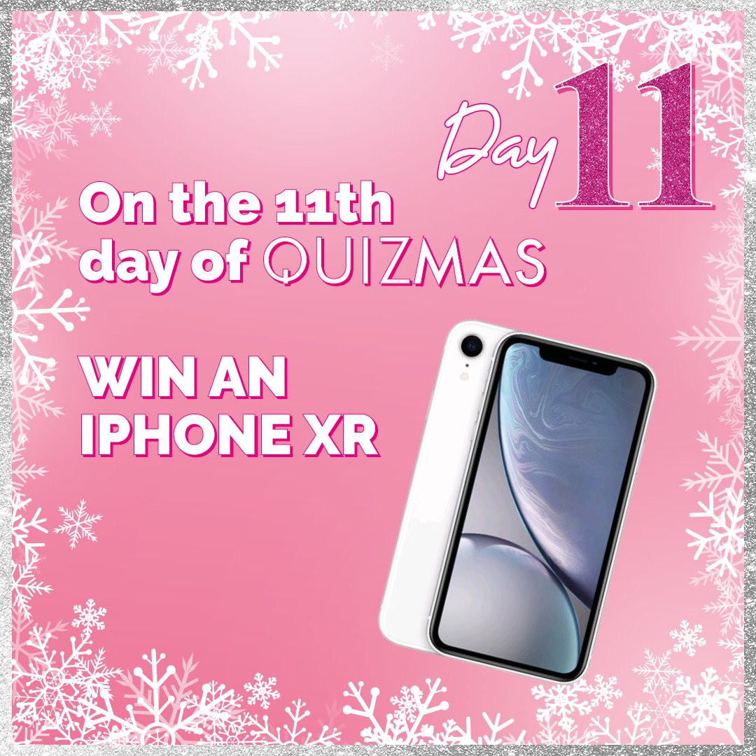 quizclothing's tweet image. On the 11th of #QUIZMAS... #WIN an iPhone XR 🎁✨ all you gotta do is:

👑 RT this post
👑 Tag your BFF
👑 Follow @quizclothing 

Good luck, queens 💖