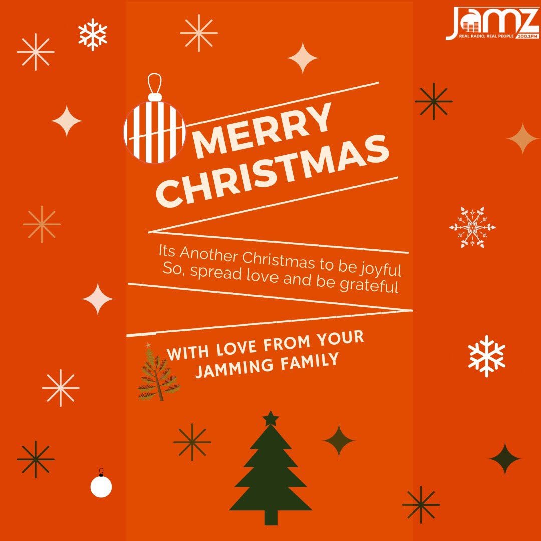 Jamz1001FM's tweet photo. Merry Christmas to all our listeners and friends! We love you. https://t.co/vLuiadyc0b