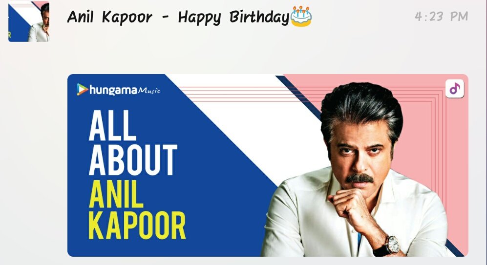 Happy birthday Anil Kapoor ji 