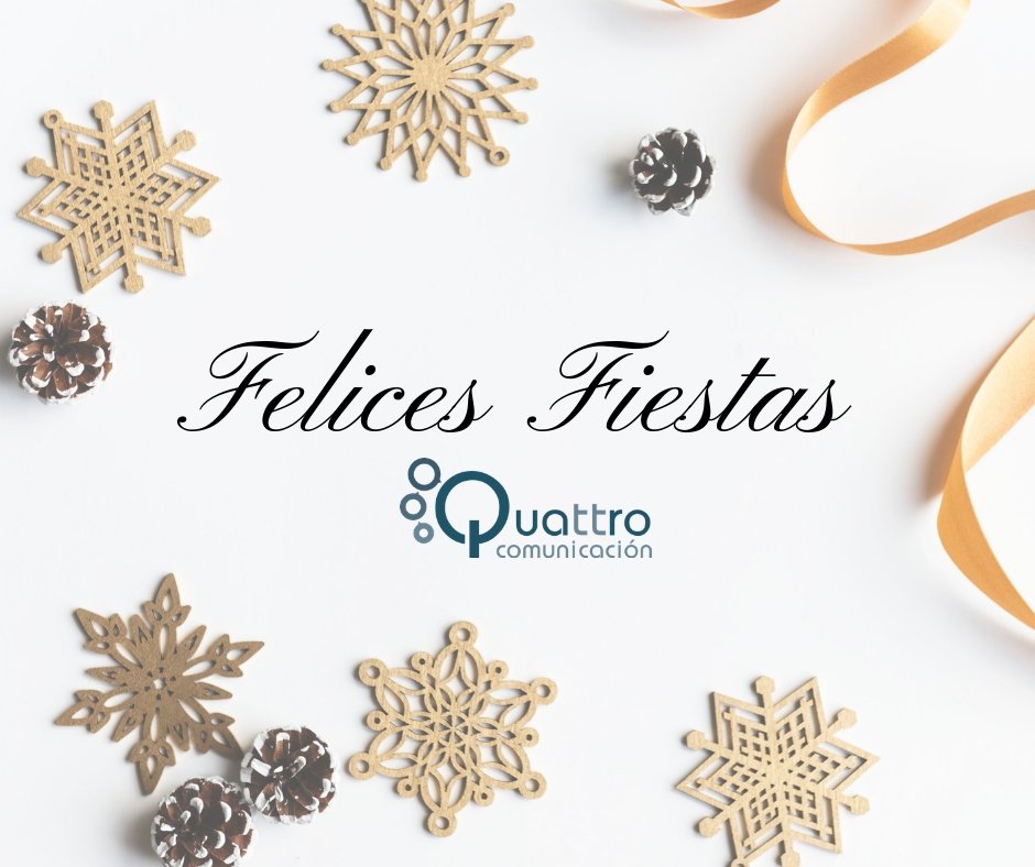QuattroCom's tweet photo. ➡Desde Quattro Comunicación queremos desearos una Feliz Navidad🎄 y un Feliz Año Nuevo🎉

💻 https://t.co/OiZh2oneGS 

#quattrocomunicacion #quattrocom #videomarketing #videoempresa#videoevento #videoproducto #videocorporativo #videopromocional https://t.co/3TVkVNkrTv