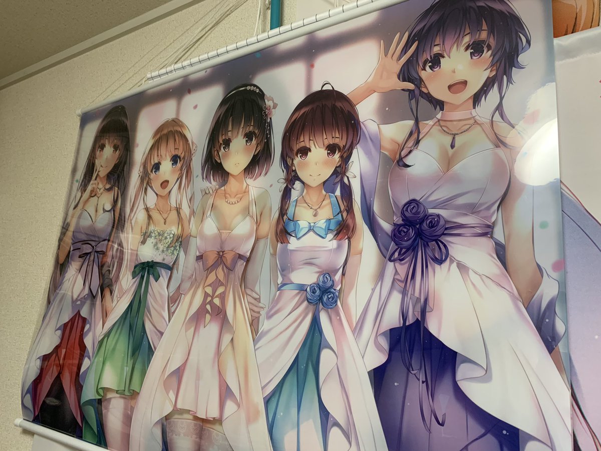 アニプレの「冴えない彼女の育てかた♭」BD全巻購入特典「深崎暮人描き