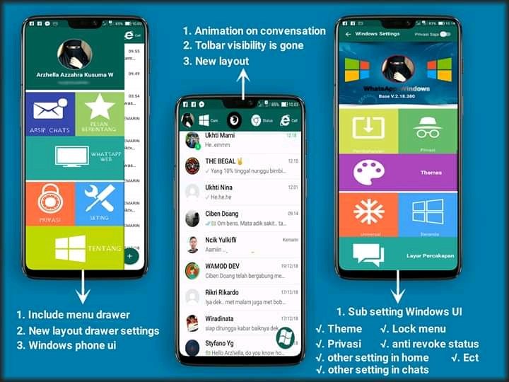 ChannelTheBegal's tweet image. #Teaser3
#WhatsappMod
#WindowsStyle

&quot;New WhatsApp Mod Windows Style by Arzella v2.18.380&quot;

Up &amp;gt; 90%

Coming Soon... on Telegram
t.me/ChannelTheBega…

CC
@ArzhellaAzzahra