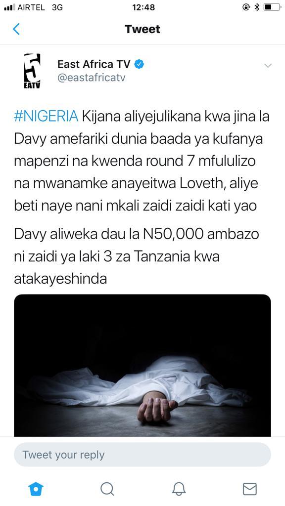 Tukiwaambia mapenzi yanaua mnabisha