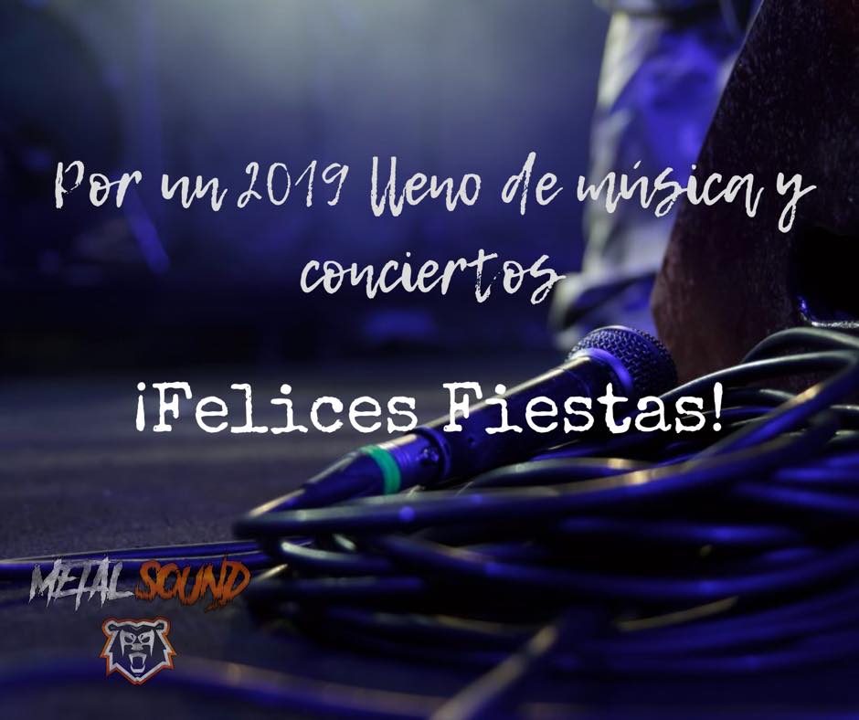MetalSoundES's tweet image. Desde el equipo de MetalSound.es, os deseamos unas felices fiestas y un año nuevo cargado de buena música y conciertos