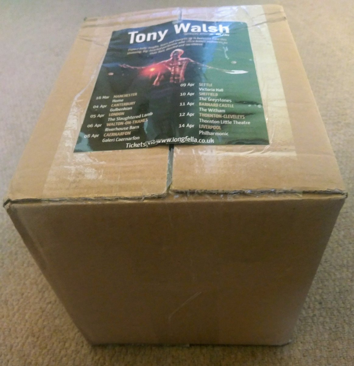 LongfellaPoet's tweet image. Exciting delivery! Flyers and posters for my first national solo tour. All dates and links over at: m.facebook.com/story.php?stor…