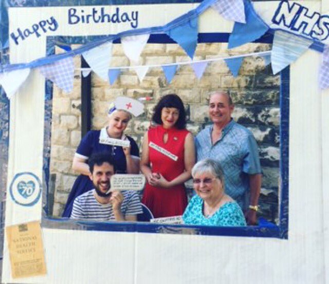 Merry Christmas from us - thanks once again to everyone who spoke at, helped fund, played music, danced Lindy hop, sang, made bunting and got involved in our celebrations of 70 years of the NHS this year, and extra love to NHS staff on shift over the festive period #NHS70 #Stroud