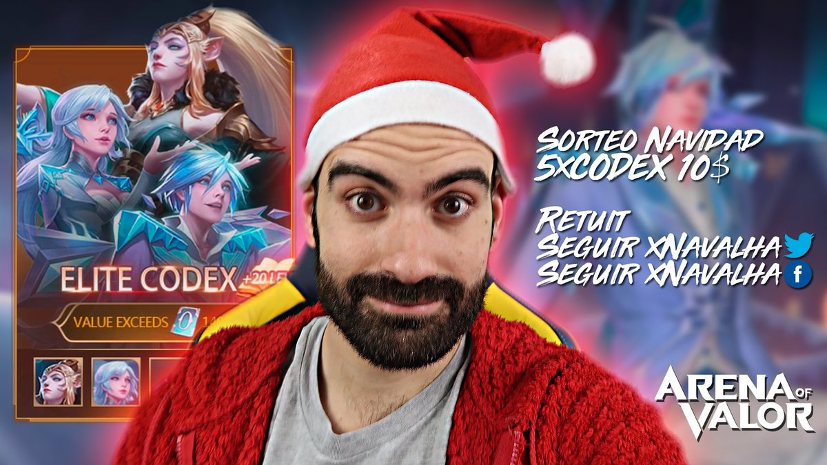 ¡¡🎁SORTEO DE NAVIDAD 5 x CODICE DE XENIEL 10$🎁!!

Requisitos:
- Dar RT
- Seguir x.com/xnavalha
- Seguir facebook.com/xnavalha

🗓️ 2 de Enero de 2019 🗓️

💰Obligatorio PayPal para recibir el premio.

🎅🎄🎁