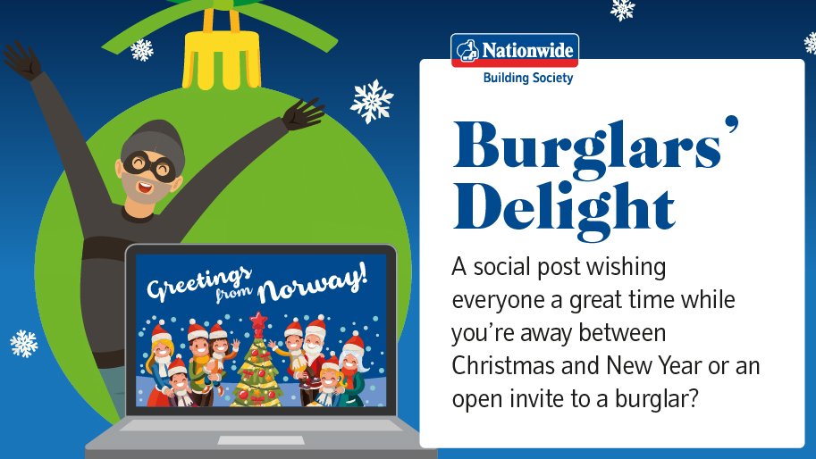 Everyone knows it’s not advisable to advertise you’ll be away over the holidays, but we still do it!