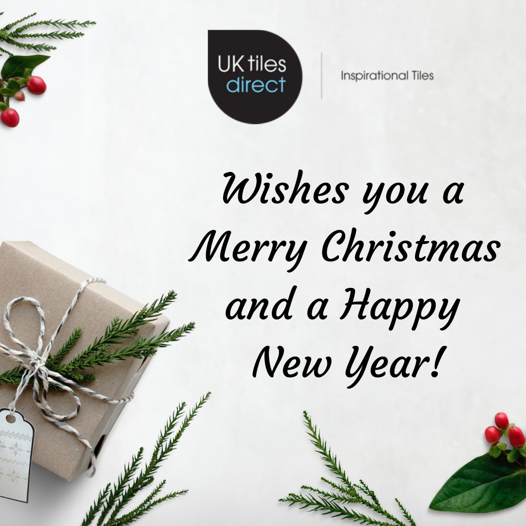UKTilesDirect's tweet image. Have a very Merry Christmas from all at UK Tiles Direct.