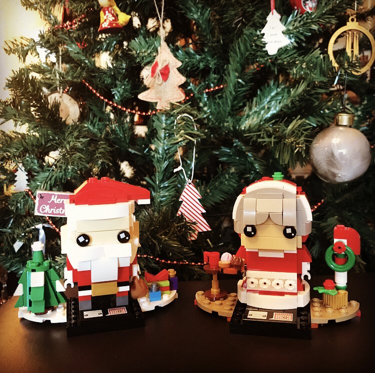 Merry Christmas Everyone! I hope you all have a fantastic day tomorrow #Christmas #Lego #santa #mrsclaus
